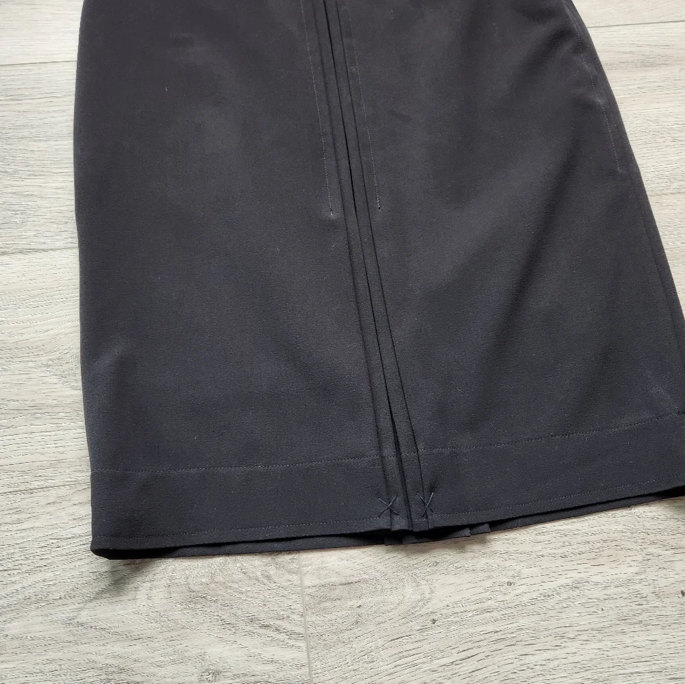 Apostrophe Black Pencil Skirt Womens 4 Classix Business Casual
